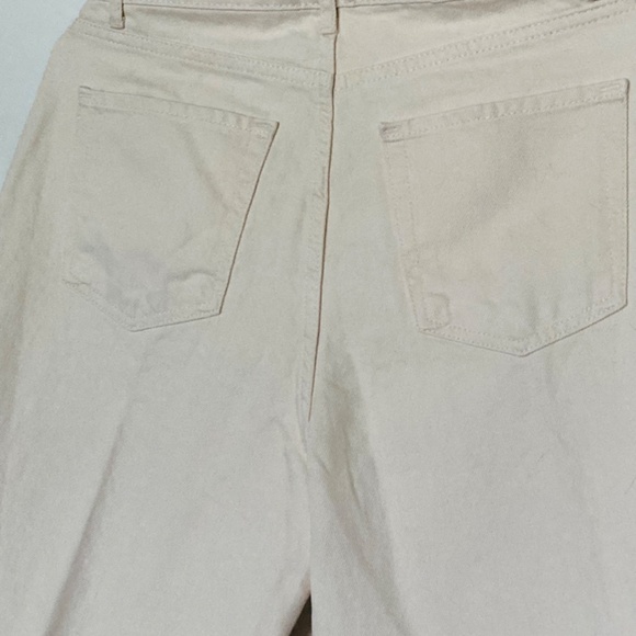TALL GIRL straight leg denim cream sz 8(40) - Picture 6 of 8
